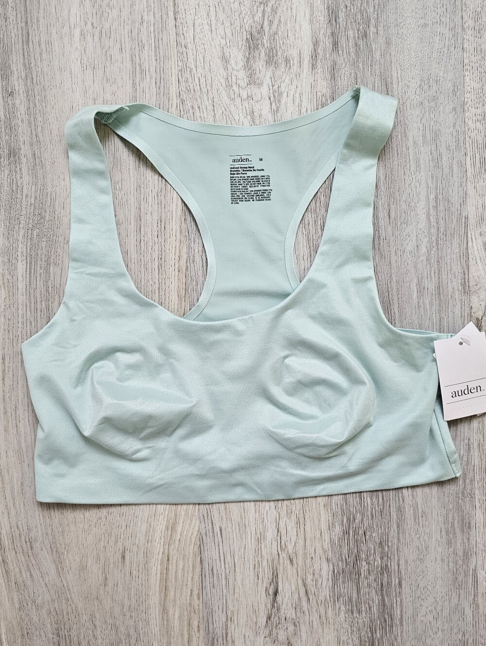 New Auden Unlined Scoop Neck Bralette